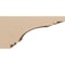 Ekena Millwork 9"W x 18"D x 9"H Wide Pescadero Rough Cedar Woodgrain TimberThane Corbel, Primed Tan CORUR09X18X09PECRCPR - alternate 5